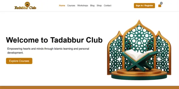 Tadabbur Club case study preview